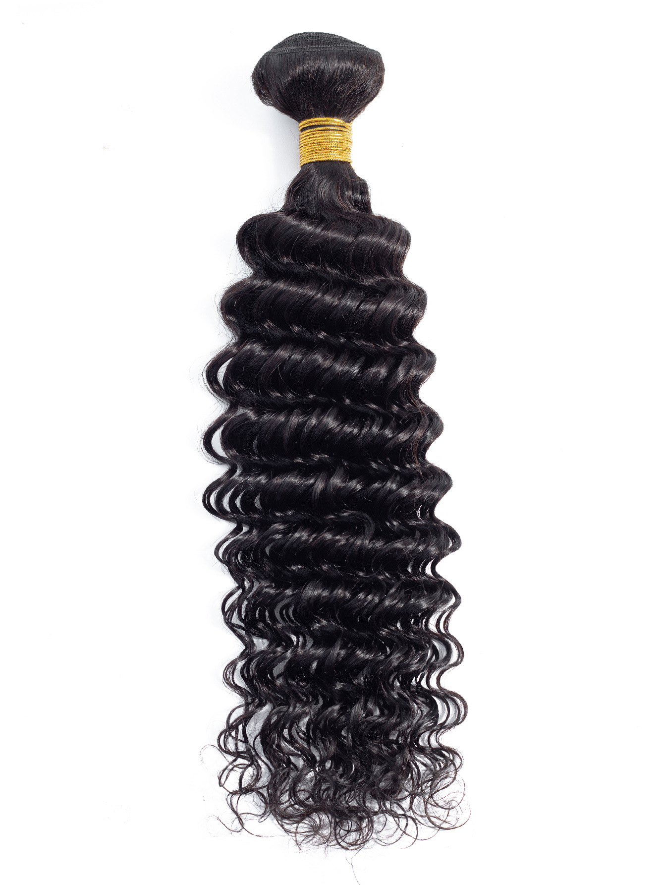 Wig Natural Color Water Wave Hair Weft Hair Extensions Human Hair