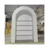 Hot Sale Arch White Acrylic Champagne Display Wine Wall Wedding Backdrop Panel for Wedding Party Decorations